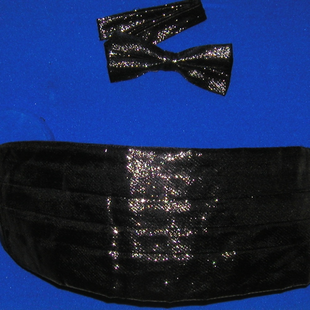 Men Formal Cravat Party Ascot Cummerbund Neck Bow